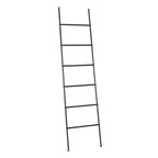 Scala Porta Asciugamani modello Jayden a 6 Livelli in Acciaio - Nero