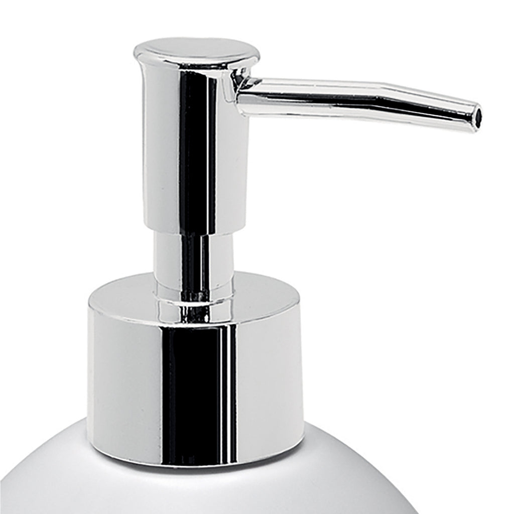 Dosasapone in ceramica Gedy serie Alexia - Bianco