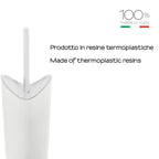 Scopino da appoggio Gedy serie Moby - Bianco