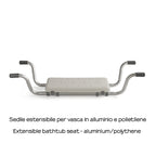 Sedile estensibile per vasca Friend di Gedy - Bianco
