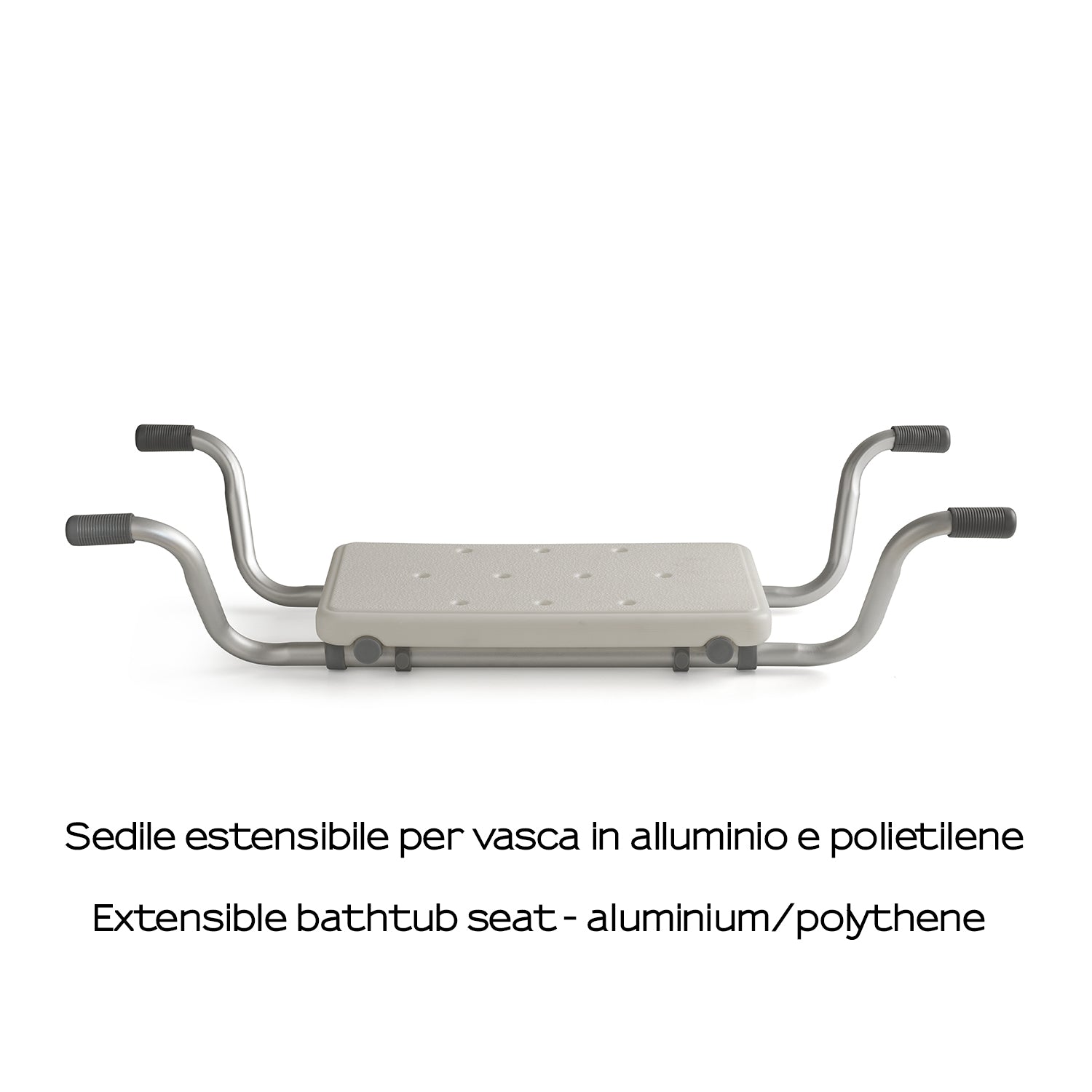 Sedile estensibile per vasca Friend di Gedy - Bianco