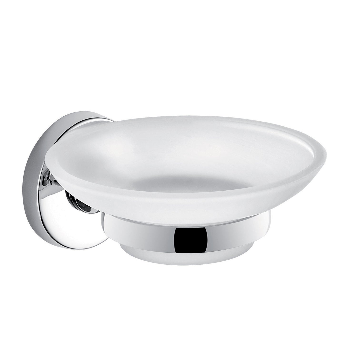 Portasapone in Acciaio Inox e Cromall Gedy serie Felce - Cromato
