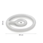 Disco antibatterico Silverino di Gedy - Trasparente