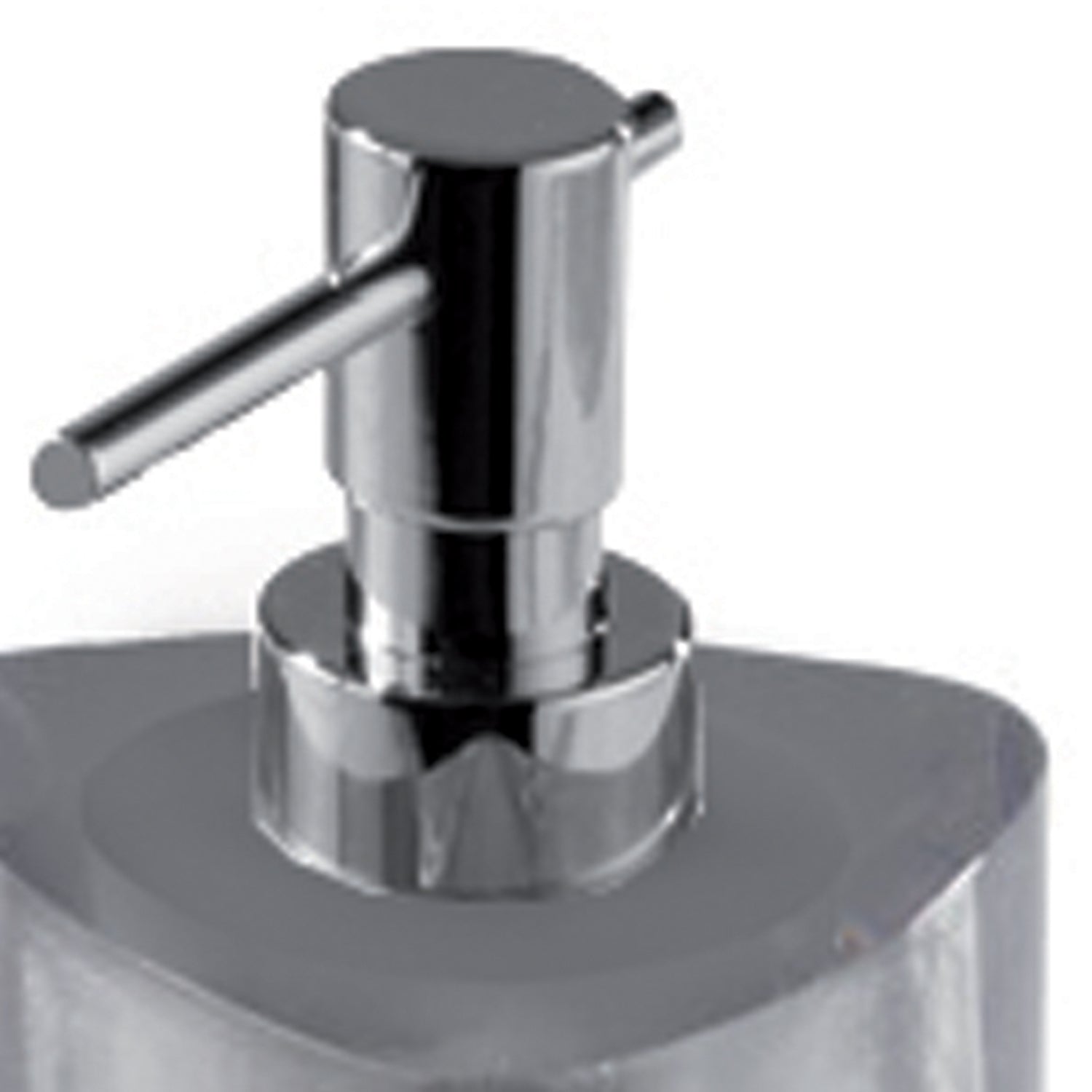 Dispenser sapone con erogatore in metallo Gedy serie Twist - Argento