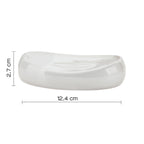 Portasapone in ceramica Gedy modello Azalea - Bianco