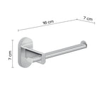 Portarotolo in Acciaio Inox Gedy serie Febo - Cromato