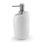 Dispenser sapone con erogatore in Cromall Gedy serie Iside - Bianco Lucido
