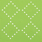 Cuscino da bagno per vasca in PVC modello Alaska colore Verde