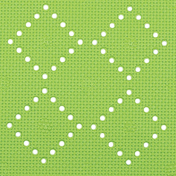 Cuscino da bagno per vasca in PVC modello Alaska colore Verde