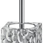 Scopino in ceramica Gedy modello New Martina - Argento