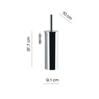 Scopino da muro modello Flip di Gedy in Acciaio Inox - Cromato lucido