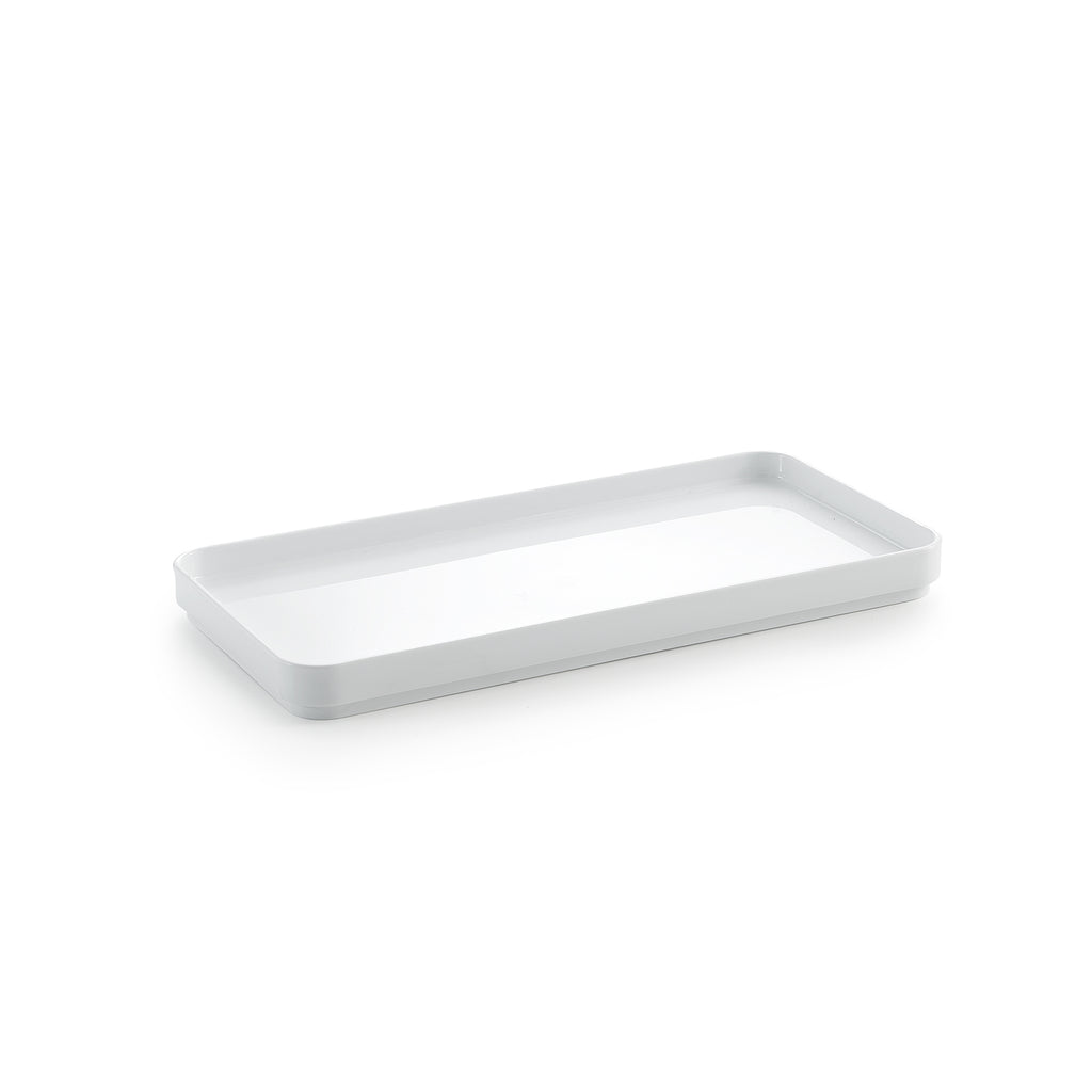 Vassoio portaoggetti da appoggio Gedy serie Seventy - Bianco