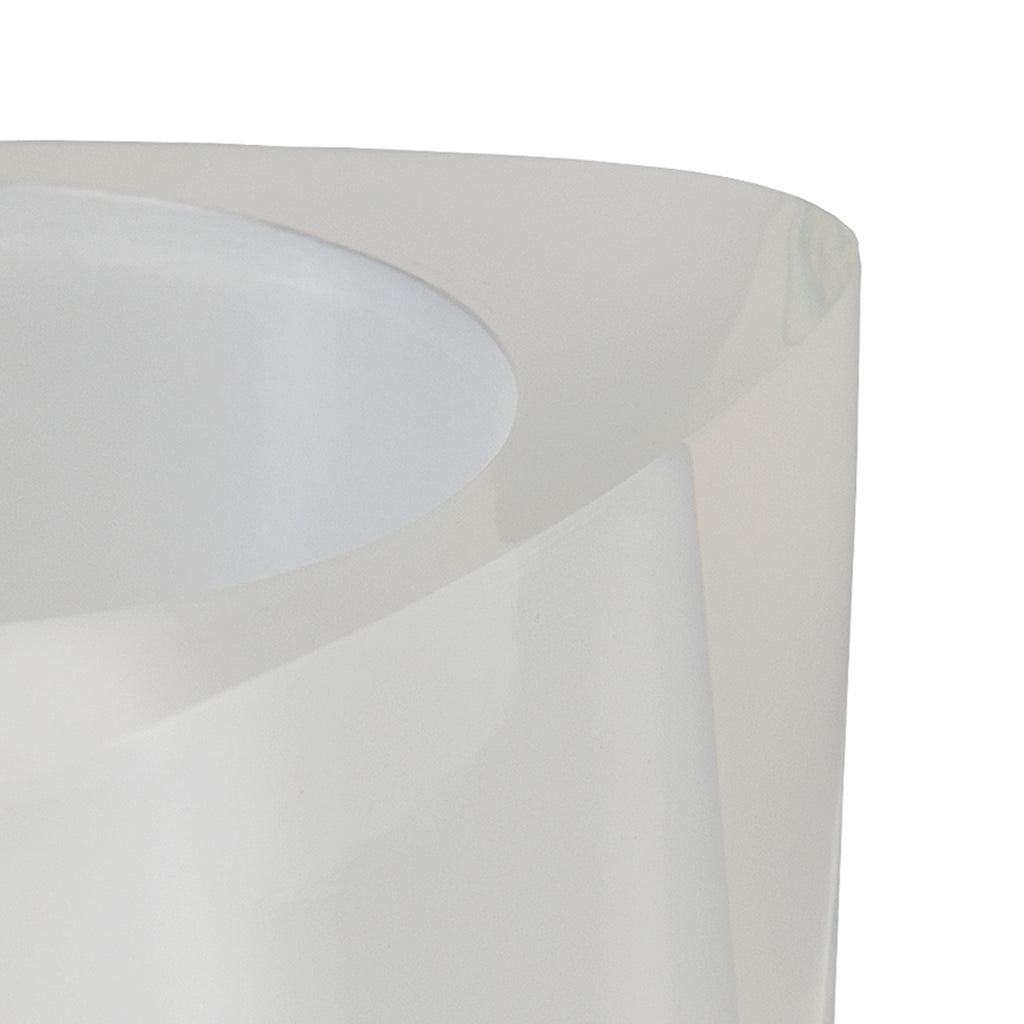 Portaspazzolini da appoggio Gedy modello Twist - Bianco