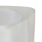 Portaspazzolini da appoggio Gedy modello Twist - Bianco