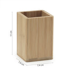 Portaspazzolini in bambÃ¹ Gedy serie Bonnie - Naturale