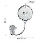 Specchio ingranditore e non