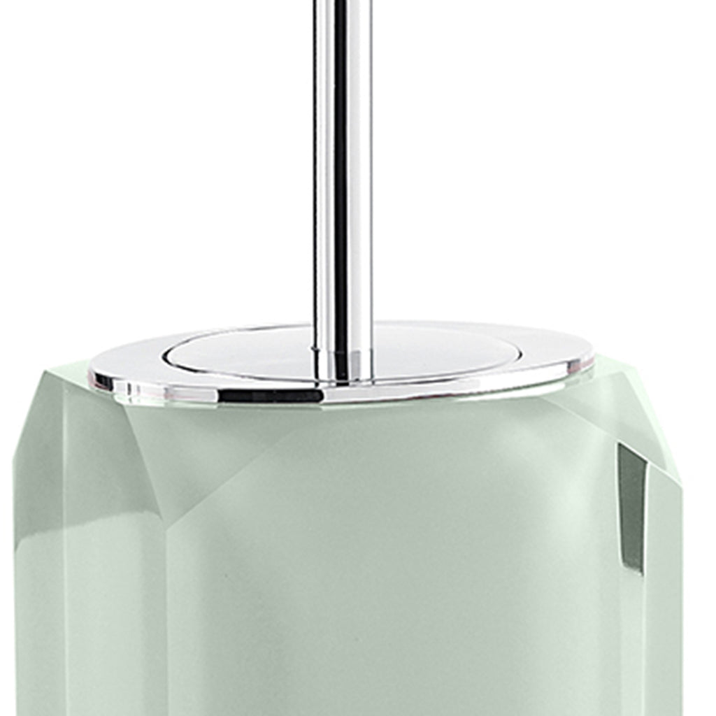 Scopino con ciuffo in setole Gedy serie Chanelle - Verde Menta