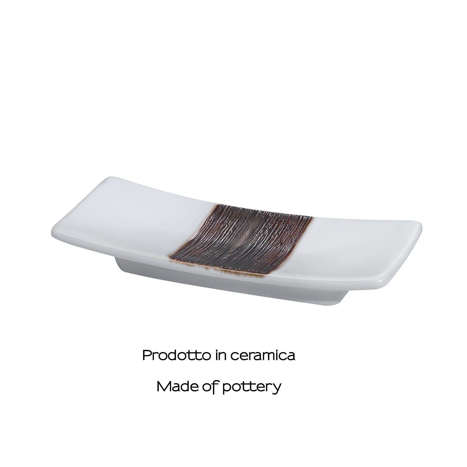 Portasapone in ceramica Gedy serie Alexia - Bianco