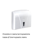 Distributore di salviette di carta di Gedy per max 300 fogli - Bianco