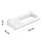 Set portasapone e porta asciugamani di Gedy serie Junior - Bianco