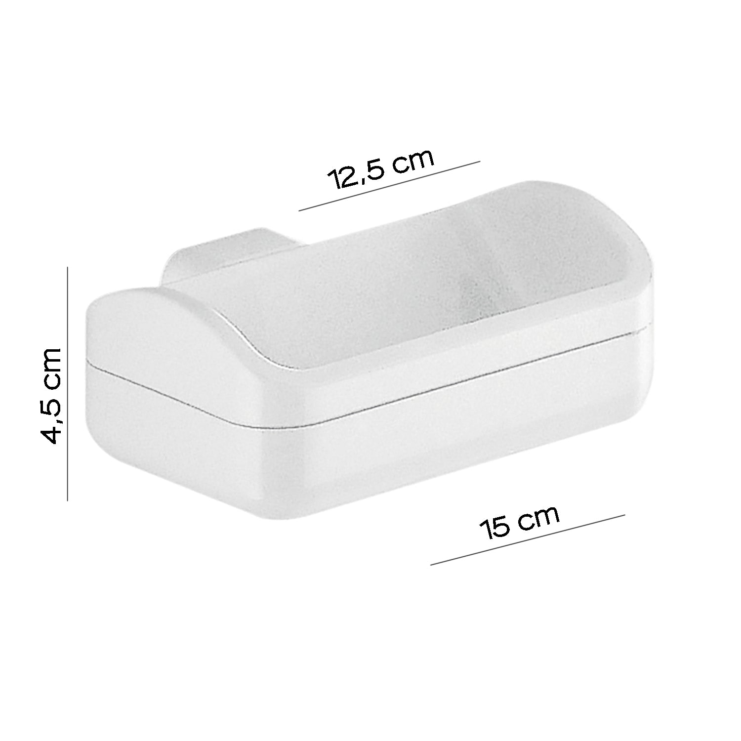 Portasapone a muro di Gedy serie 2900 - Bianco
