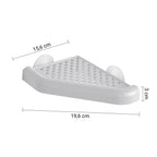 Portaoggetti angolare doccia di Gedy serie Junior - Bianco