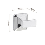 Appendiabiti a muro di Gedy serie Ventus - Cromato