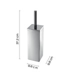 Scopino da appoggio in Acciaio Inox modello Teseo di Gedy - Cromato lucido