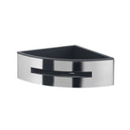 Portaoggetti doccia angolare modello Poseidon Gedy in cromo/nero