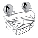 Portaoggetti angolare doccia in filo di Gedy serie Hot - Cromato