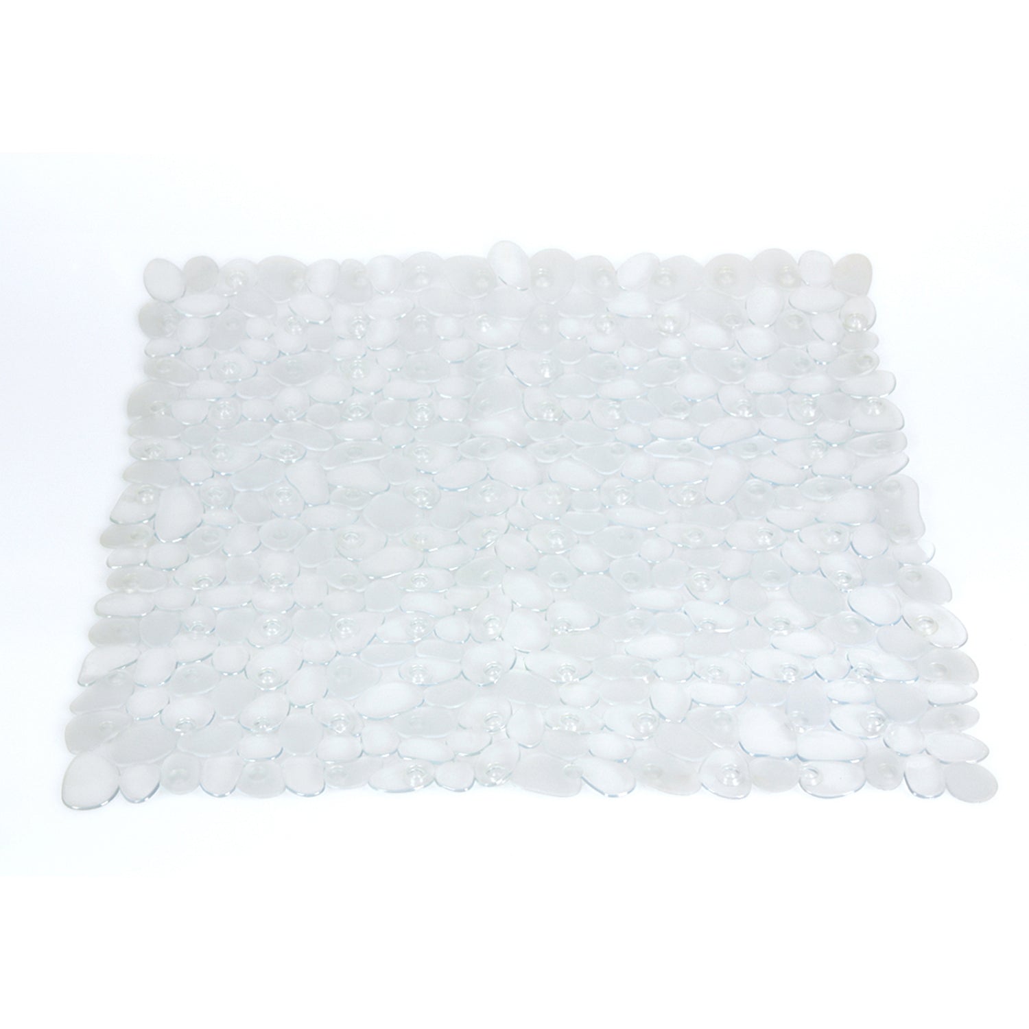 Tappeto antiscivolo doccia 54x54 modello River di Gedy - Trasparente