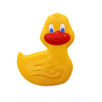 Tappeto antiscivolo doccia e vasca mini Duffy di Gedy - Giallo