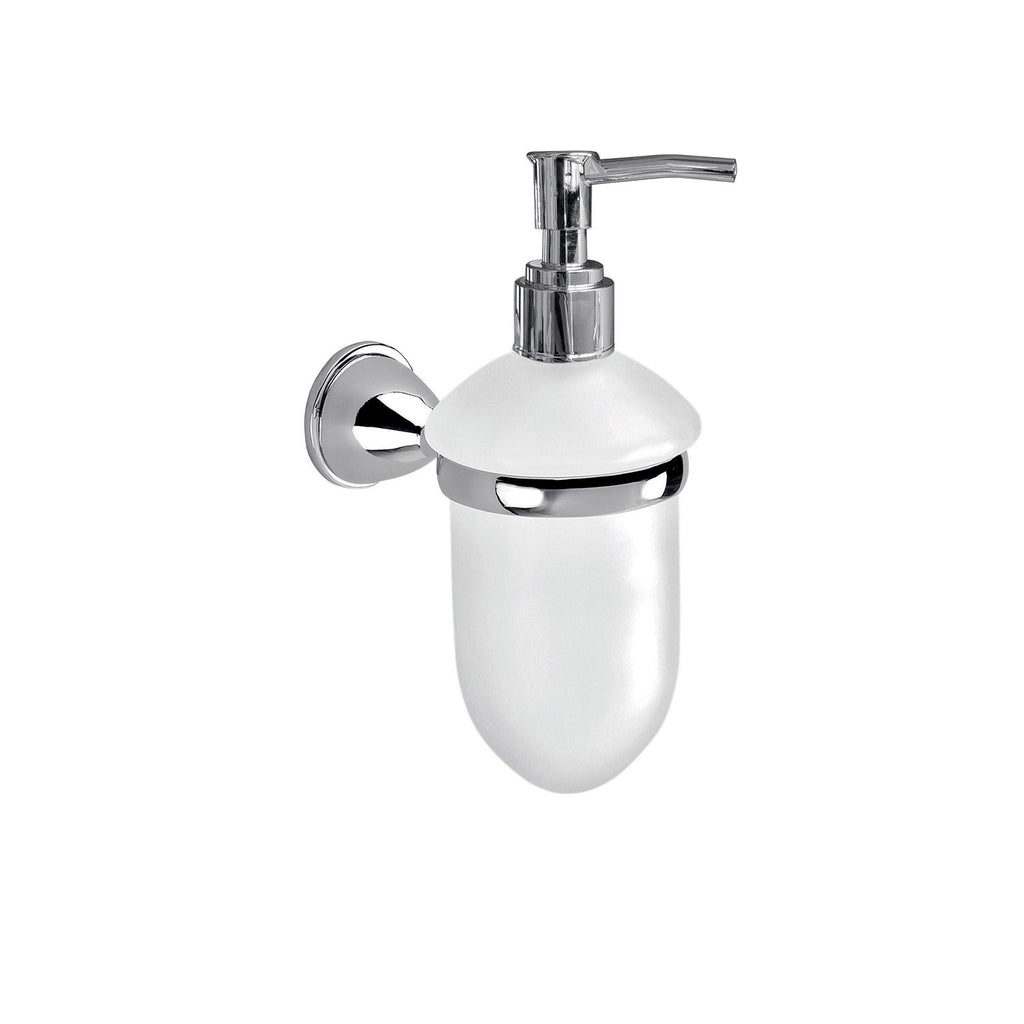 Dispenser sapone in Acciaio Inox Genziana di Gedy - Cromato