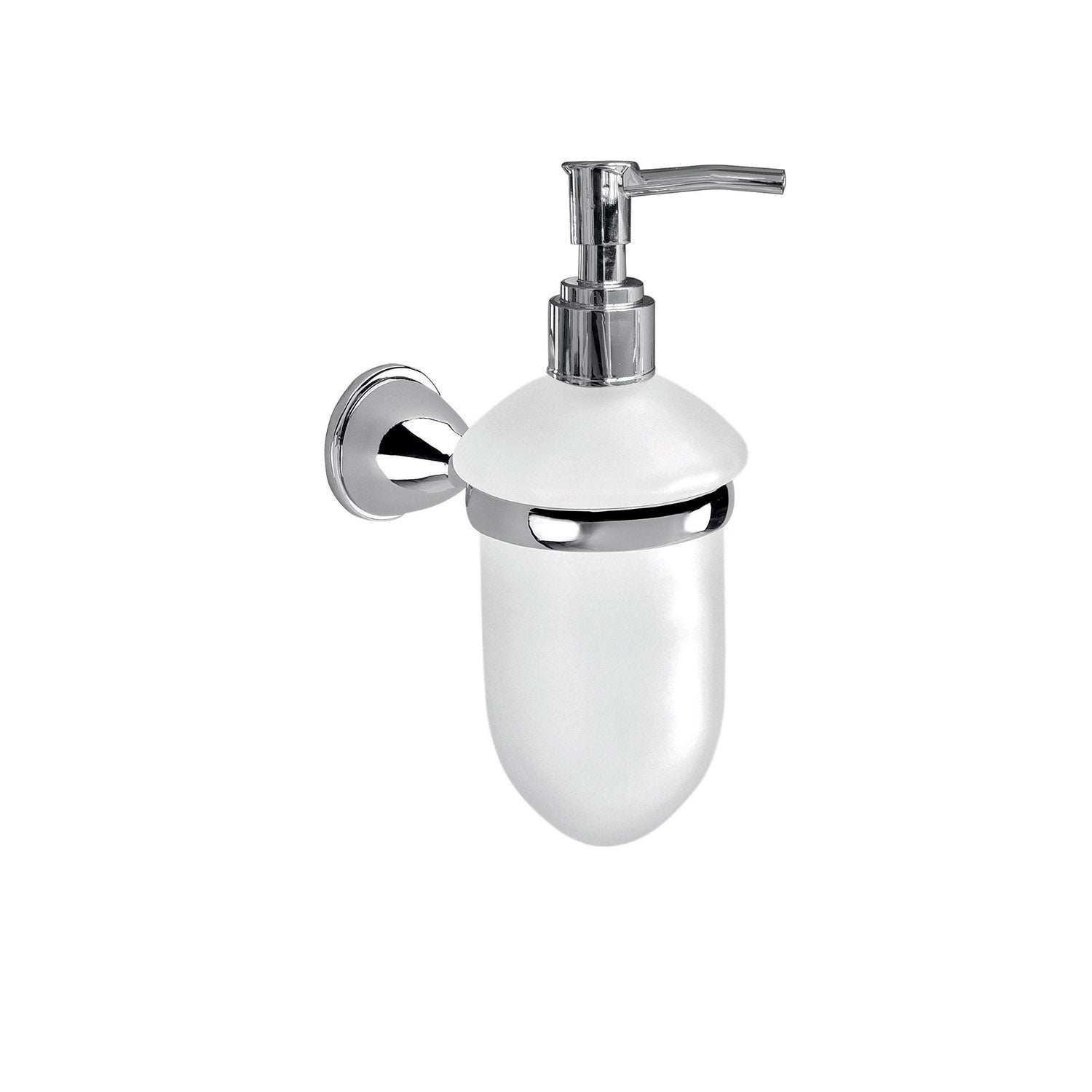 Dispenser sapone in Acciaio Inox Genziana di Gedy - Cromato