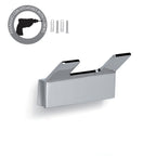 Appendiabiti doppio in ottone modello Gulliver di Gedy - Cromato