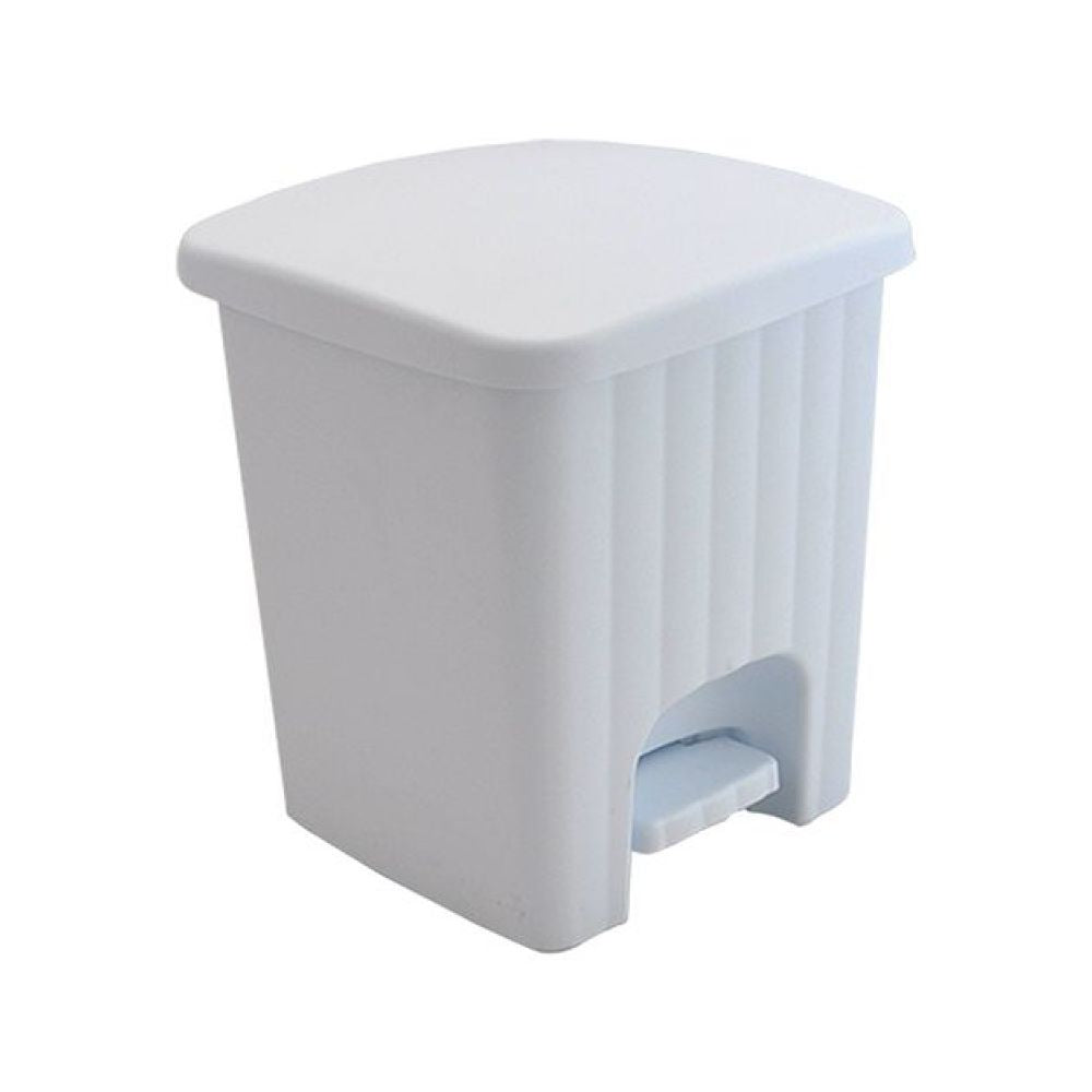 Pattumiera a pedale 'Pedalina' colore bianco