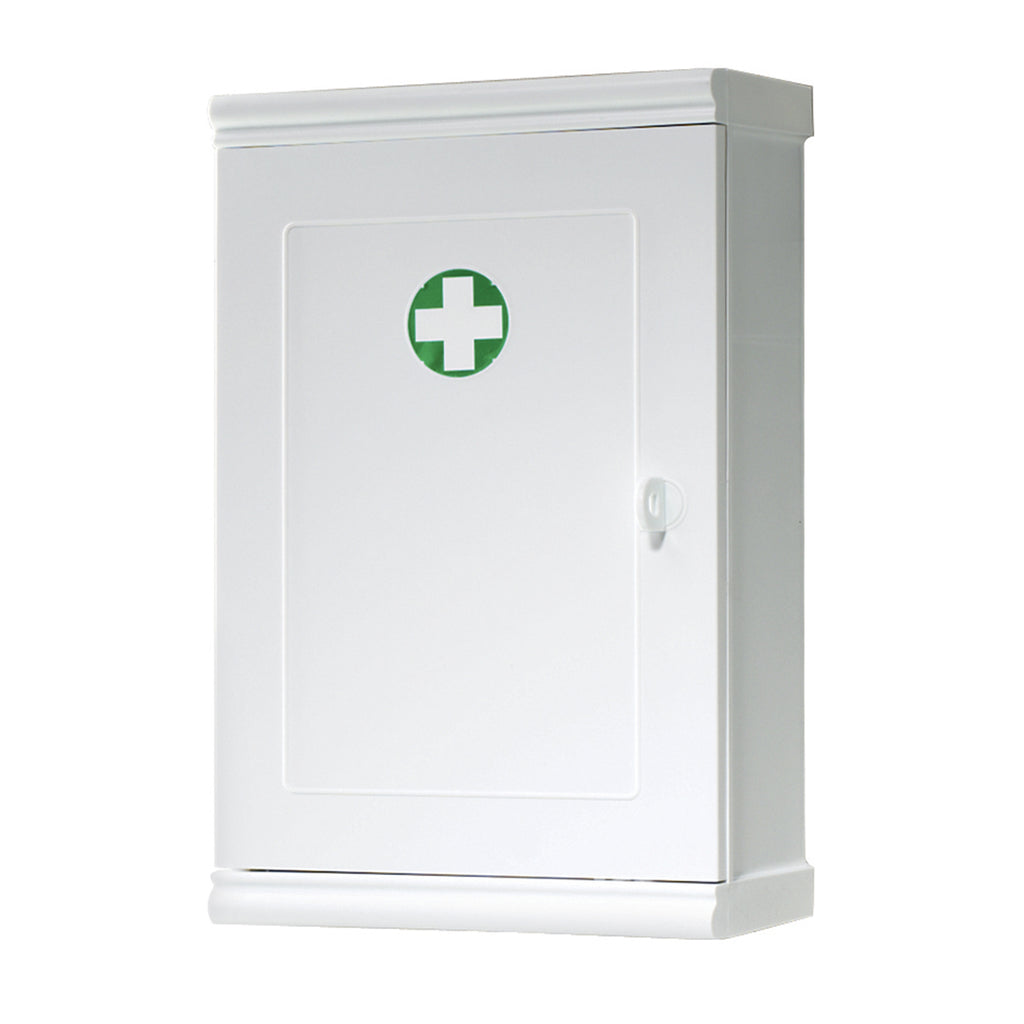 Armadietto farmacia 25x39 con chiave e 1 ripiano modello Jolly di Gedy - Bianco