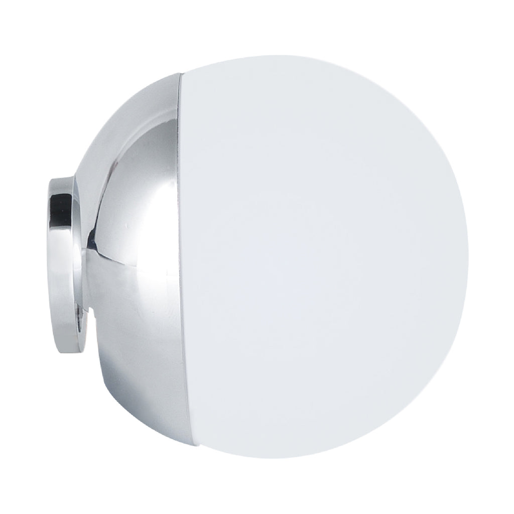 Lampada led tonda per specchio di Gedy modello Delos - Cromato