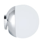 Lampada led tonda per specchio di Gedy modello Delos - Cromato