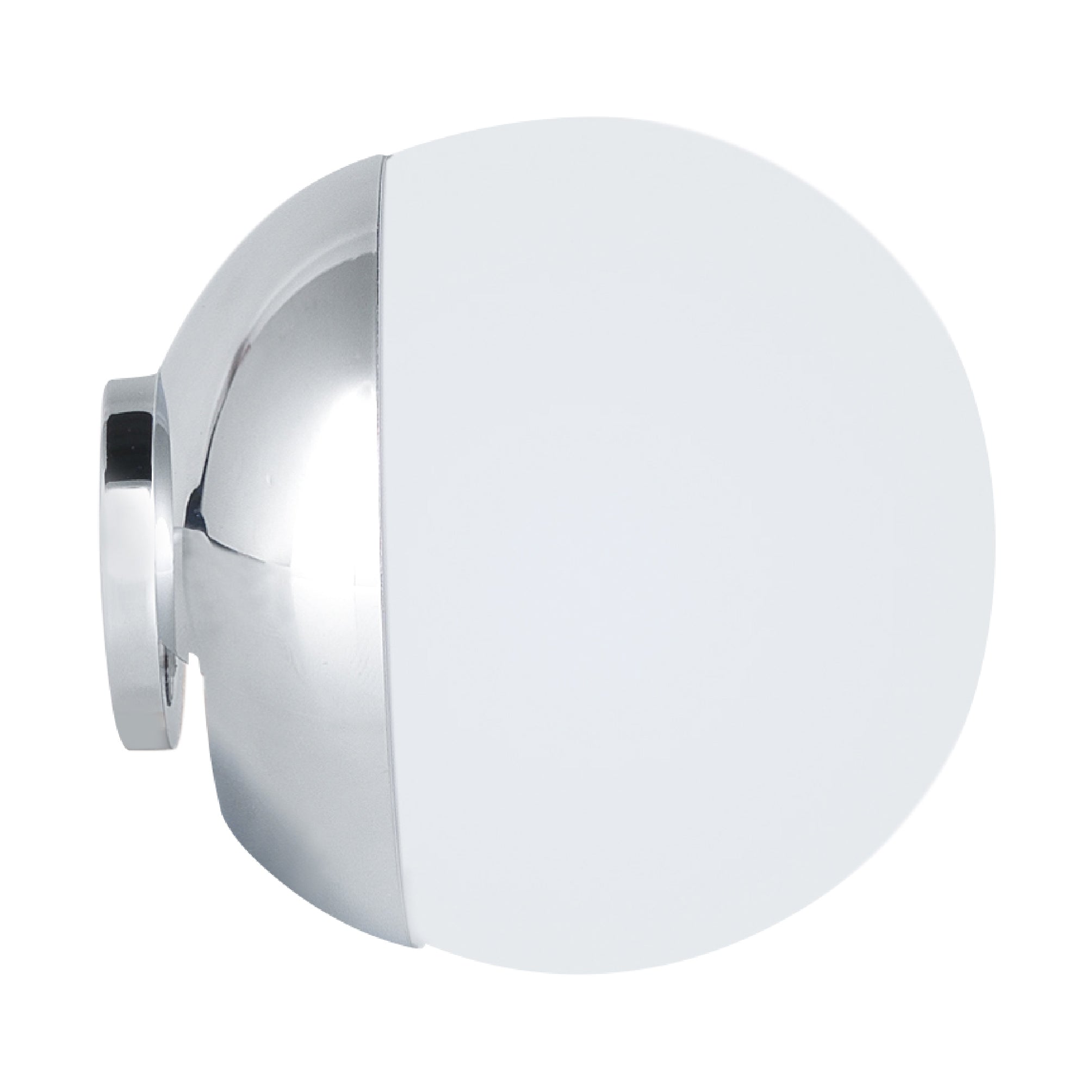 Lampada led tonda per specchio di Gedy modello Delos - Cromato