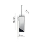 Scopino a muro Gedy serie Bridge - Cromato