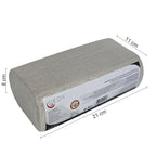 150 salviette in carta ecologica riciclata e piegate a "Z" modello Aloe di Gedy