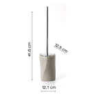 Scopino in resina e sabbia Gedy serie Libra - Beige