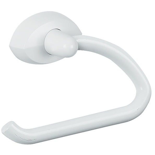 Porta asciugamani tondo a parete in Alluminio modello Lemon - Bianco