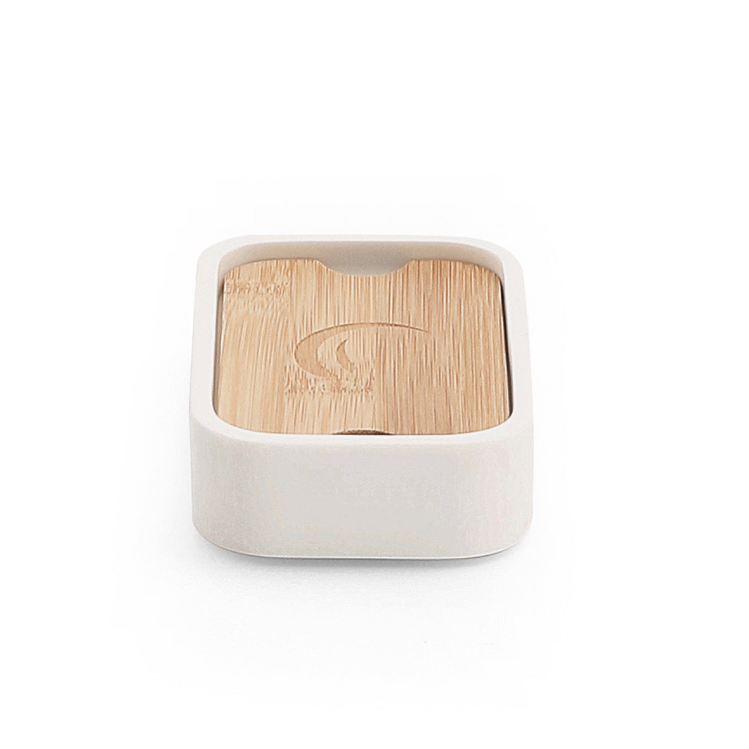 Portasapone da appoggio Gedy modello Ninfea - Bianco Matt