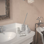 Scopino in ceramica Gedy serie Catherine - Bianco