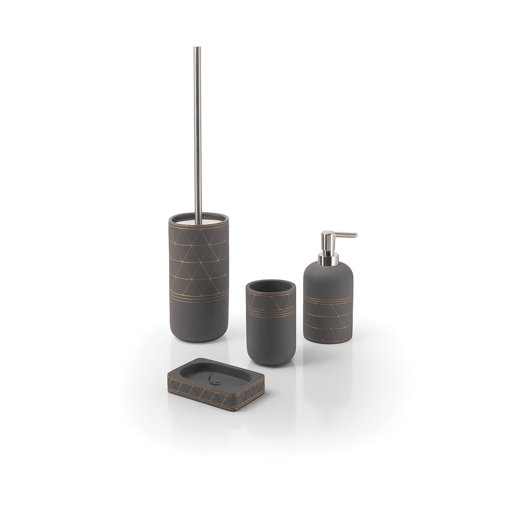 Dispenser sapone in cemento Gedy serie Calipso - Grigio