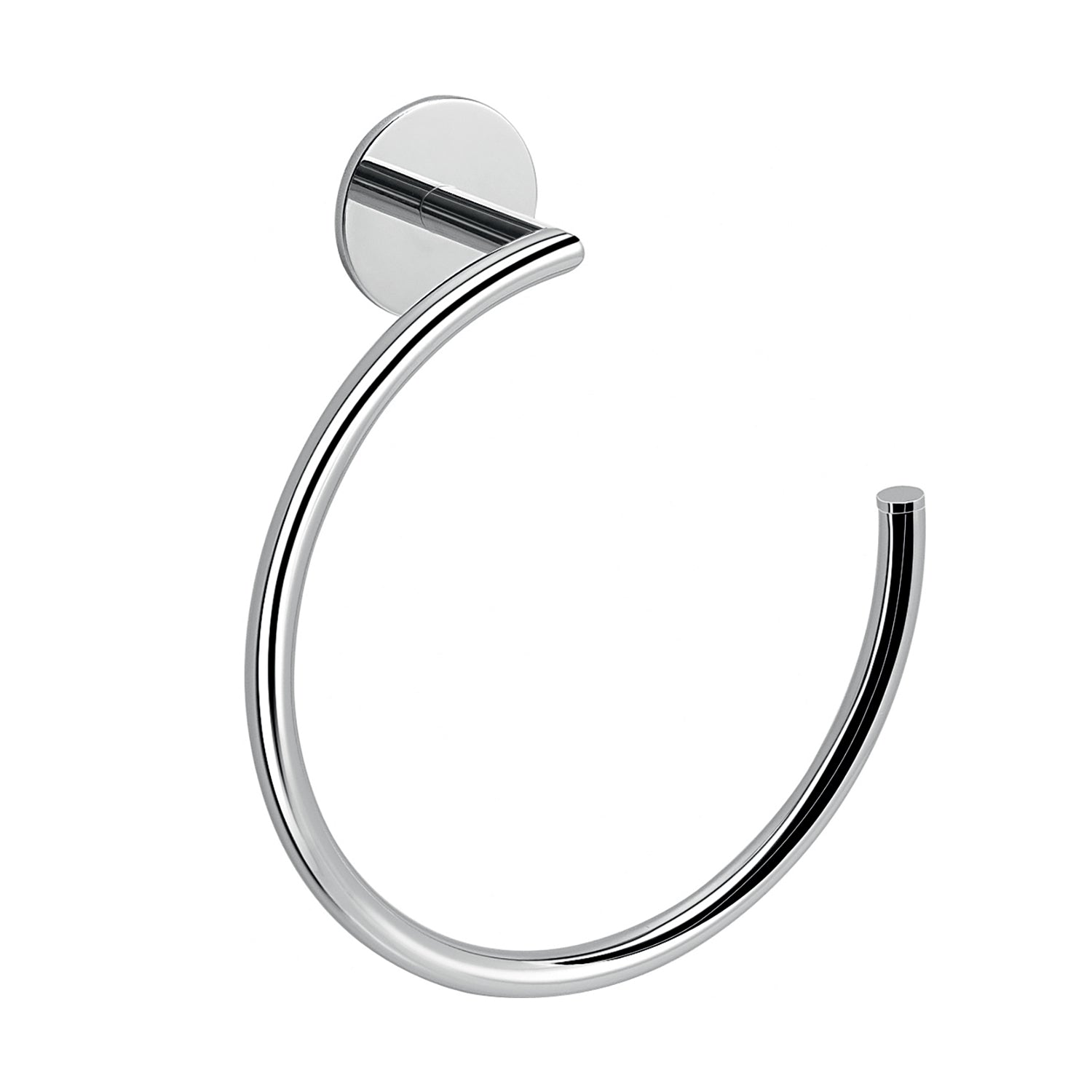 Portasalviette ad anello installazione a muro Gedy serie Gea - Cromato