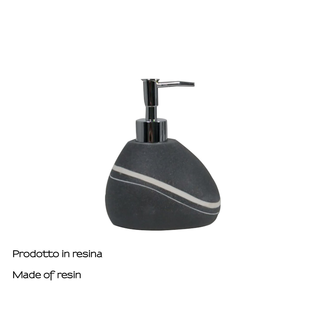 Dosasapone da appoggio con erogatore Gedy serie Yvonne - Grigio