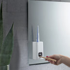 Dispenser per dentifricio a parete Gedy serie Seventy - Bianco